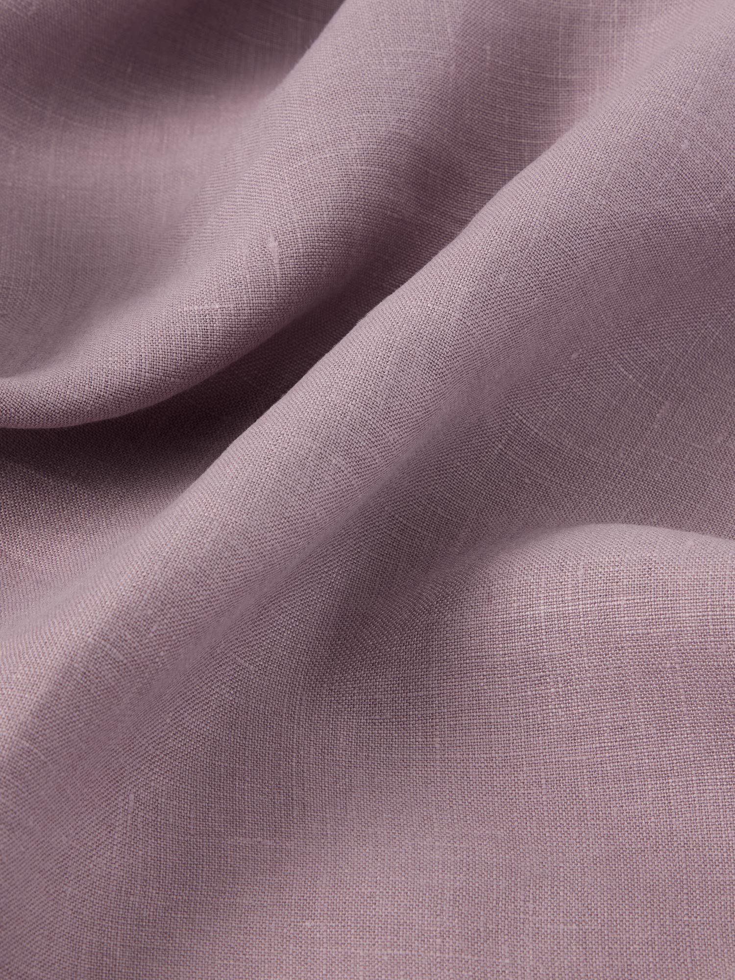 Elderberry 100% Linen Fitted Sheet - Image 3