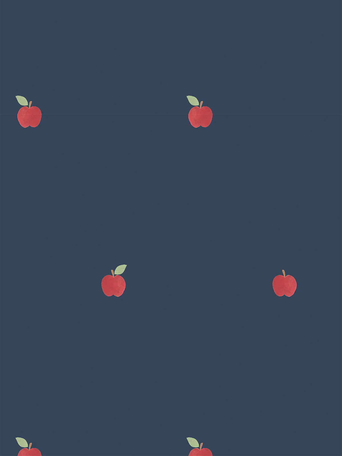 Moonlit Blue Apple Wallpaper - Image 3