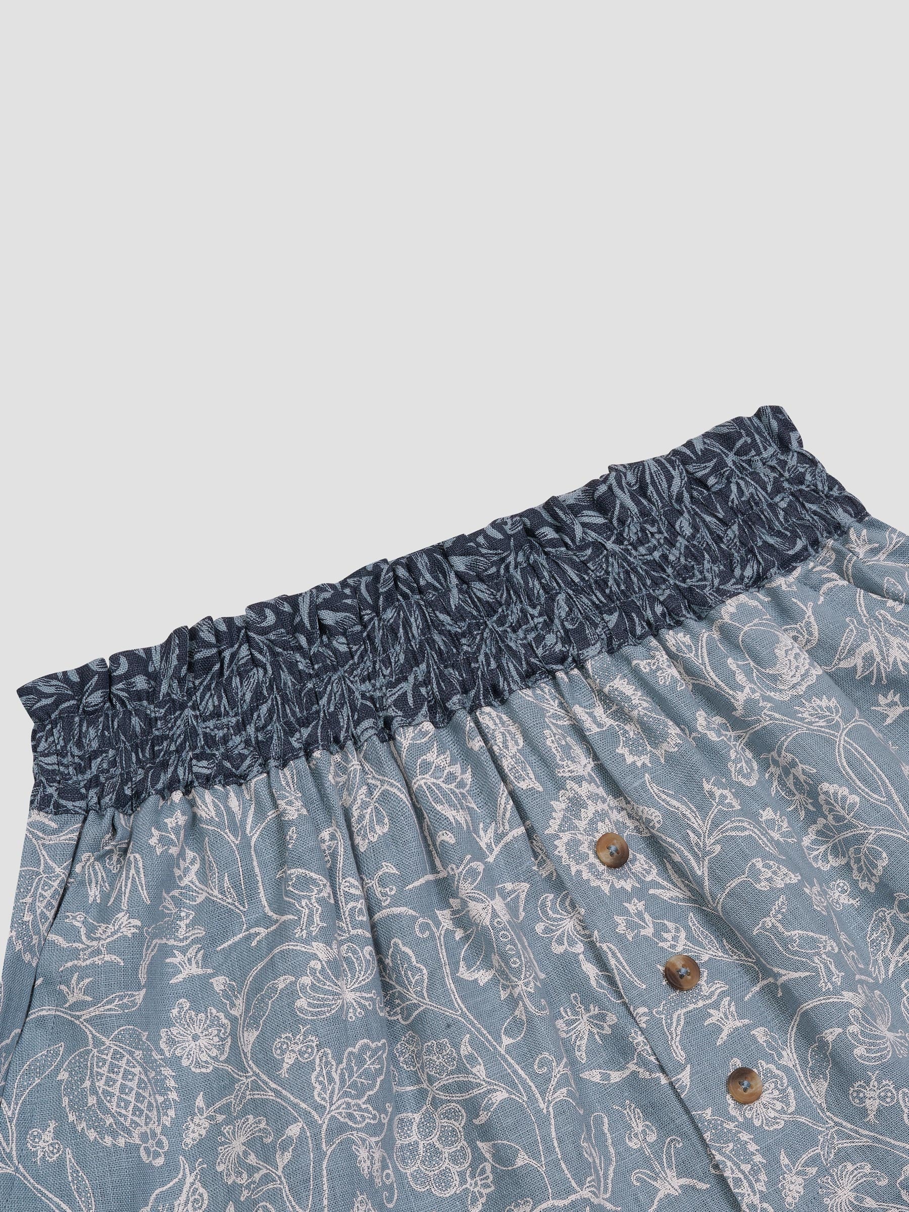 River Wandle Middlemore Linen Women’s Pyjama Shorts Set - Image 4